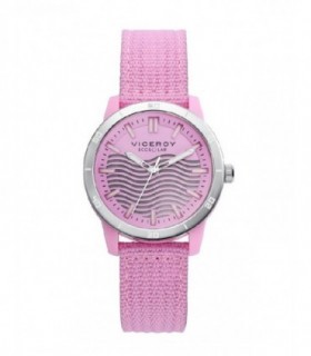 RELOJ VICEROY PLASTICO RECICLADO ROSA SOLAR - 41114-77