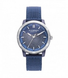 RELOJ VICEROY PLASTICO RECICLADO AZUL SOLAR - 41133-37