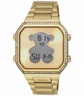 RELOJ TOUS D-BEAR DIGITAL IP DORADO ZIRCONITAS - 3000131300