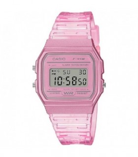 CASIO TIMELESS PINK - F-91WS-4EF