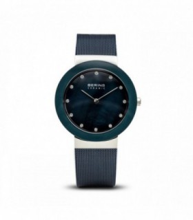 Reloj Bering Ceramic plata pulido - 11435-387