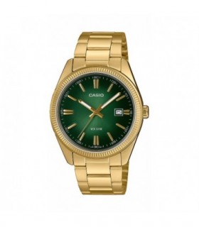 CASIO TIMELESS GOLD GREEN - MTP-1302PGC-3AVEF