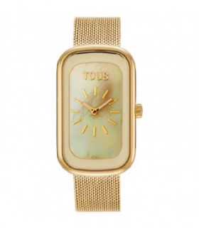RELOJ TOUS T-BAND CLUB ESFERA NÁCAR DORADO - 3000140400