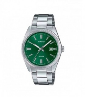 RELOJ CASIO TIMELESS VERDE ACERO - MTP-1302PD-3AVEF