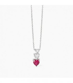 COLGANTE MABINA LOVELY CORAZÓN RUBÍ - 553761