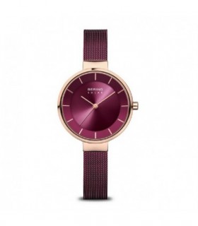 Reloj Bering Solar acero rosa pulido - 14631-969