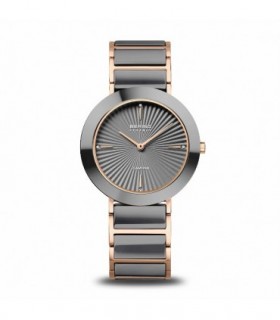 Reloj Bering Ceramic Diamond oro rosa pulido - 11435-768
