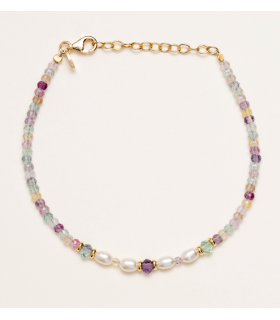 PULSERA ALISIA VIOLET VEIL PEARL - AL5424.01.028